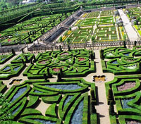 Villandry gardens Villandry gardens